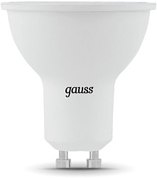 Лампа светодиодная Gauss 101506109 9Вт цок.:GU10 рефлек. 150B св.свеч.бел.теп. MR16 (упак.:1шт)