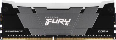 Память DDR4 32GB 3200MHz Kingston KF432C16RB2A/32 Fury Renegade RGB RTL Gaming PC4-25600 CL16 DIMM 288-pin 1.35В dual rank с радиатором Ret