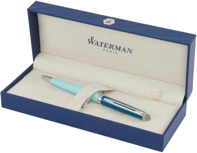 Ручка шариков. Waterman Hemisphere Colour Blocking (2190125) Green CT M син. черн. подар.кор.