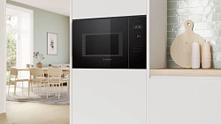 Микроволновая печь Bosch BEL454MB1F 25л. 900Вт черный (встраиваемая)