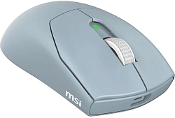 Мышь MSI Forge GM340 голубой оптическая 12000dpi беспров. BT/Radio USB 5but (S12-4301770-HH9)