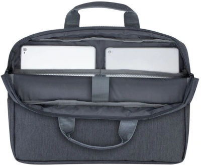 Сумка для ноутбука 15.6" Riva 7532 темно-серый полиэстер (7532 DARK GREY)