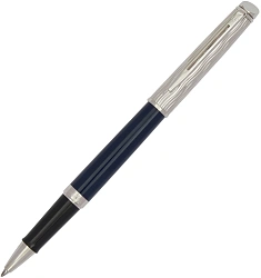 Ручка роллер Waterman Hemisphere L`Essence du Bleu (2166469) LaqBlue CT F черн. черн. подар.кор.