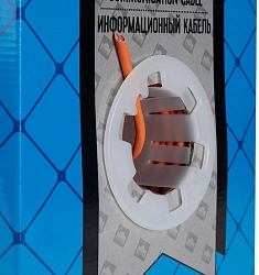 Кабель информационный Rexant 01-0050 кат.6 UTP 4 пары нг(А)-HF внутренний 305м оранжевый
