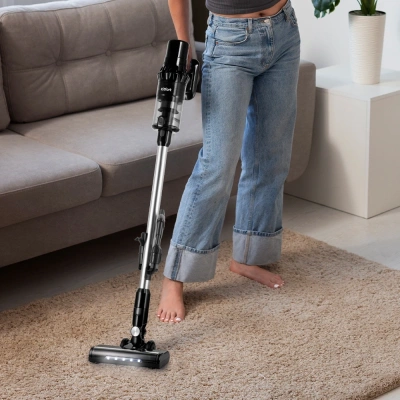 Пылесос ручной Kitfort КТ-5284 550Вт черный