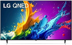Телевизор LED LG 86" 86QNED80T6A.ARUG черный титан 4K Ultra HD 60Hz DVB-T DVB-T2 DVB-C DVB-S DVB-S2 USB WiFi Smart TV