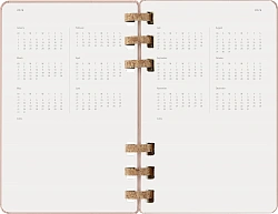 Еженедельник Moleskine SPIRAL Large 130х210мм обложка картон 200стр. спираль сиреневый