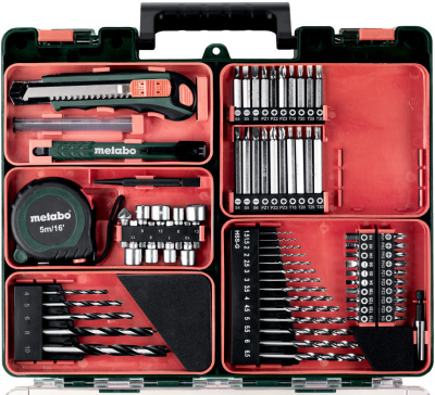 Дрель-шуруповерт Metabo BS 18 SET аккум. патрон:быстрозажимной (кейс в комплекте) (602207880)