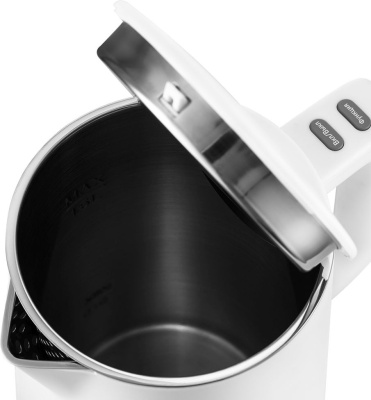 Чайник электрический Kitfort KT-6115-1 1.5л. 1800Вт белый корпус: металл/пластик