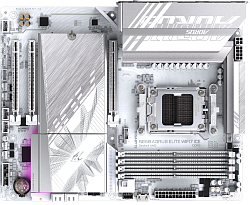 Материнская плата Gigabyte B850 AORUS ELITE WIFI7 ICE Socket AM5 AMD B850 4xDDR5 ATX AC`97 8ch(7.1) 2.5Gg RAID+DP