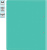 Папка на 2-х кольцах Бюрократ Pastel PAST0812/2RGRN A4 пластик 0.5мм кор.27мм торц.карм с бум. встав мятный