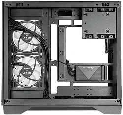 Корпус Chieftec Visio черный без БП ATX 9x120mm 2x140mm 1xUSB3.1 audio bott PSU