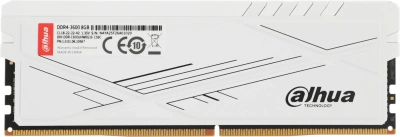 Память DDR4 8GB 3600MHz Dahua DHI-DDR-C600UHW8G36 RTL PC4-28800 CL18 DIMM 288-pin 1.35В с радиатором Ret