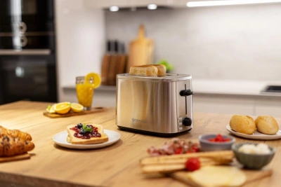 Тостер Gorenje T800DS 850Вт нержавеющая сталь