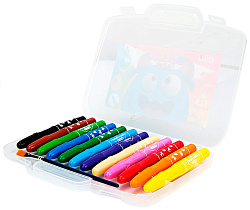 Гелевые мелки Deli EC20504 Color Kids 12цв. пласт.сум.