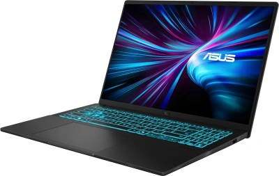 Ноутбук Asus VivoBook 16 V3607VM-RP058 Core 5 210H 16Gb SSD1Tb NVIDIA GeForce RTX5060 8Gb 16" IPS WUXGA (1920x1200) без ОС black WiFi BT Cam (90NB16K1-M004Y0)