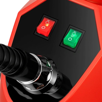 Отпариватель напольный Kitfort КТ-9356 2200Вт красный/черный