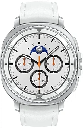 Смарт-часы Samsung Galaxy Watch 8 Classic 1.34" Super AMOLED корп.серебристый рем.белый (SM-L500NZWAMEA)