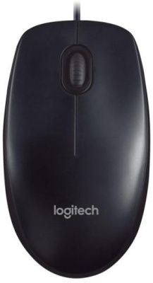 Мышь Logitech M90 черный оптическая 1000dpi USB 2but (910-001795)