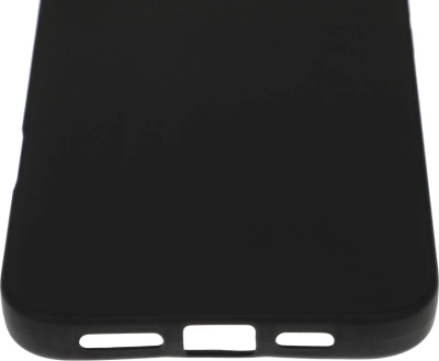 Чехол (клип-кейс) BoraSCO для Apple iPhone 16 Plus Silicone Case черный (73521)