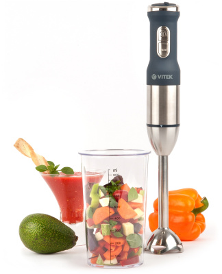 Блендер погружной Vitek VT-3415 900Вт синий