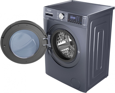 Стиральная машина Maunfeld MFWM1410SB02 класс: A+++ загр.фронтальная макс.:10кг темно-серебристый инвертер