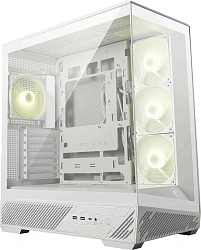 Корпус MSI MAG Pano 130R PZ белый без БП ATX 6x120mm 2x140mm 2xUSB3.0 audio AirDuct bott PSU