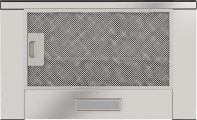 Вытяжка встраиваемая Elikor Интегра Glass 50Н-400-В2Д нержавеющая сталь/стекло черное управление: кнопочное (1 мотор)