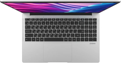 Ноутбук Digma EVE C5801 Celeron N4020 8Gb SSD256Gb Intel UHD Graphics 600 15.6" IPS FHD (1920x1080) Windows 11 Pro silver WiFi BT Cam 5000mAh (DN15CN-8CXW03)