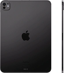 Планшет Apple iPad Pro 2025 A3358 M5 9C RAM12Gb ROM256Gb 11" OLED 2420x1668 5G eSIM iOS черный космос 12Mpix 12Mpix BT WiFi 10hr