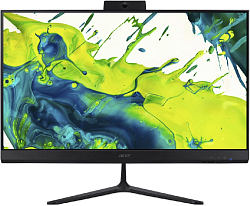 Моноблок Acer Aspire C24-2 23.8" Full HD i3 1305U (1.6) 16Gb SSD512Gb UHDG CR FreeDOS GbitEth WiFi BT 65W клавиатура мышь Cam черный 1920x1080