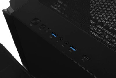 Корпус Gigabyte C301G черный без БП ATX 3x120mm 5x140mm 2xUSB3.0 audio bott PSU