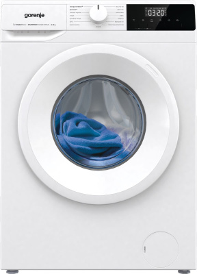 Стиральная машина Gorenje W1NHPI60SCS класс: A загр.фронтальная макс.:6кг белый инвертер
