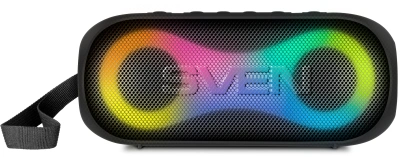 Колонка порт. Sven АС PS-165 черный 16W 1.0 BT/3.5Jack 3000mAh (SV-022372)