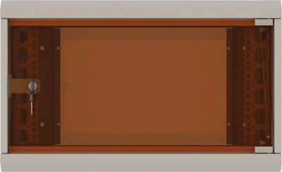 Шкаф коммутационный Suprlan ТВЛ-6U-600-350-СР (05-1060) настенный 6U 600x350мм пер.дв.стекл направл.под закл.гайки 70кг RAL 7035 285мм 13.3кг 360мм металл