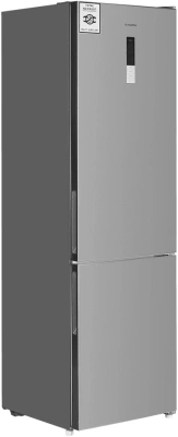 Холодильник Maunfeld MFF200NFХ10 Inverter 2-хкамерн. нержавеющая сталь инвертер
