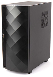 Корпус Hiper DCB черный без БП ATX 5x120mm 5x140mm 1xUSB2.0 1xUSB3.0 audio bott PSU