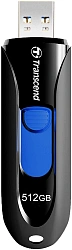 Флеш Диск Transcend 512Gb Jetflash 790 TS512GJF790K USB3.0 черный