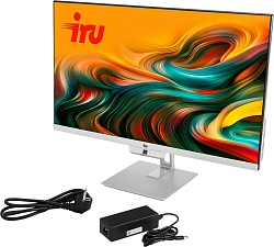 Моноблок IRU Planio 235 23.8" Full HD Ryzen 5 3500U (2.1) 16Gb SSD512Gb Vega 8 без ОС WiFi BT 120W Cam серебристый 1920x1080 (RUS)