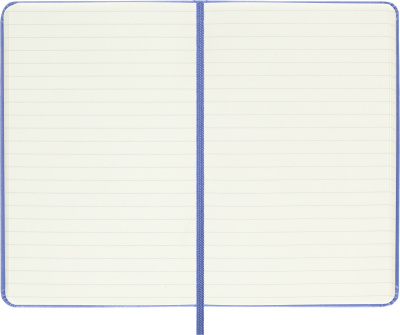Блокнот Moleskine CLASSIC MM710B42 Pocket 90x140мм 192стр. линейка твердая обложка голубая гортензия