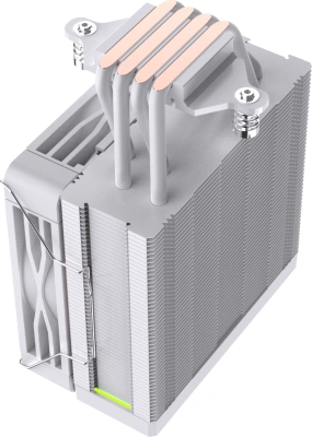 Устройство охлаждения(кулер) Bloody BD-AC205-ARGB1 ARGB Soc-AM5/AM4/1200/1700/1851 белый 4-pin 14-26dB Al+Cu LCD 205W 513gr Ret (BD-AC205-ARGB1-WH)