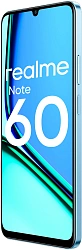 Смартфон Realme RMX3933 Note 60 128Gb 6Gb небесно-голубой моноблок 3G 4G 2Sim 6.74" 720x1600 Android 14 32Mpix 802.11 a/b/g/n/ac GPS GSM900/1800 GSM1900 Protect A-GPS microSD max2048Gb