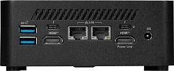 Неттоп MSI Cubi NUC 1M-098RU Core 5 120U (1.4) 16Gb SSD512Gb Graphics CR Windows 11 Pro 2xGbitEth WiFi BT 120W черный (9S6-B0B111-218)