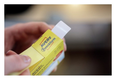 Этикетки Avery Zweckform 3833 50x19мм 250шт на листе/70г/м2/белый самоклей. универсальная