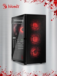 ПК Bloody BD-PC RAB84T2 TWR Ryzen 7 7700 (3.8) 32Gb SSD1Tb RTX5060 8Gb Windows 11 Home 64 2.5xGbitEth 650W черный (RUS) (2142055)