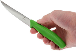 Набор ножей Victorinox Swiss Classic 6.7936.12L4B (6.7936.12L4B) для пиццы компл.:2предм. салатовый блистер