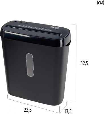 Шредер Cactus CS-SH-A1 (секр.Р-2) ленты 6.лист. 8лтр.