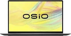 Ноутбук Osio FocusLine F160i-007 Core i5 1235U 8Gb SSD512Gb Intel Iris Xe graphics 16.1" IPS FHD (1920x1080) без ОС grey WiFi BT Cam 6000mAh
