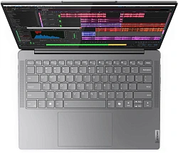 Ноутбук Lenovo Yoga Slim 7 14IMH9 Core Ultra 7 155H 16Gb SSD512Gb Intel Arc 14" OLED WUXGA (1920x1200) без ОС grey WiFi BT Cam (83CV00E9RK)