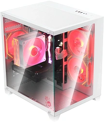 Корпус Bloody BD-CC105 белый без БП mATX 5x120mm 1xUSB2.0 1xUSB3.0 audio bott PSU
